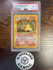 2000 Pokemon Game 4 Charizard Holo Base 2 PSA 8 51632564